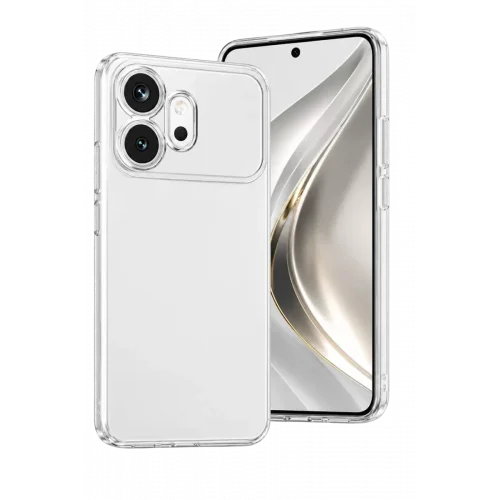 Mey İthalat® Huawei Honor 600 Lüx Şeffaf Silikon - Şeffaf