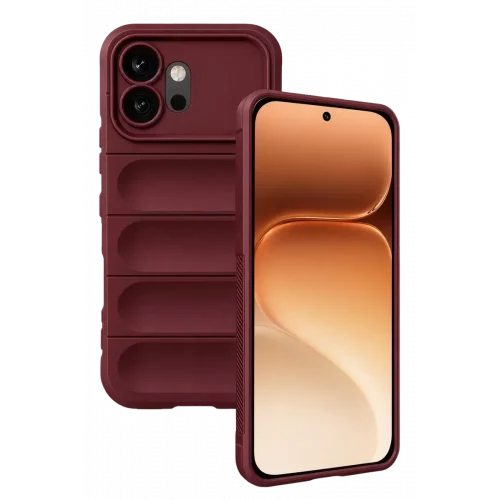 Mey İthalat®  Huawei Honor 600 Optimum Silikon - Bordo