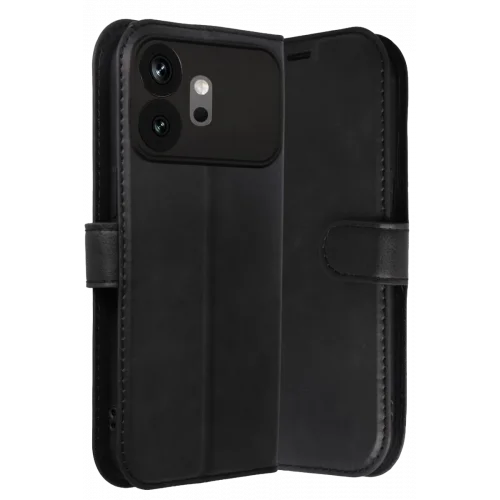 Mey İthalat®  Huawei Honor 600 Trend S Plus Kapaklı Kılıf - Siyah