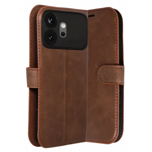 Mey İthalat®  Huawei Honor 600 Trend S Plus Kapaklı Kılıf - Taba