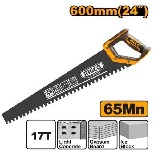 Mey İthalat® İngco HCBS016001 Gazbeton Testere 600 mm