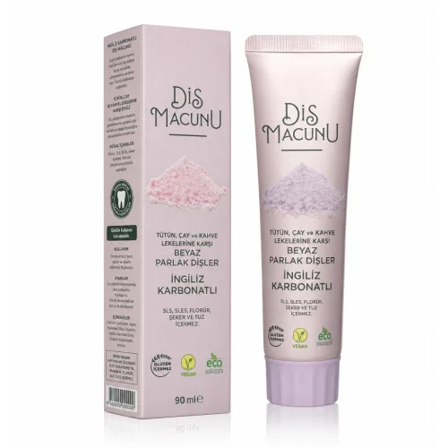Mey İthalat® İngiliz Karbonatlı Diş Macunu 90 ml