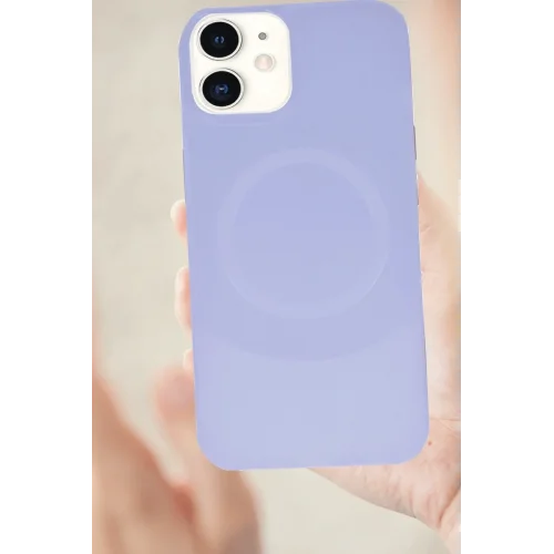 Mey İthalat®  iPhone 11 Kılıf Maya Karbon Kapak - Siyah