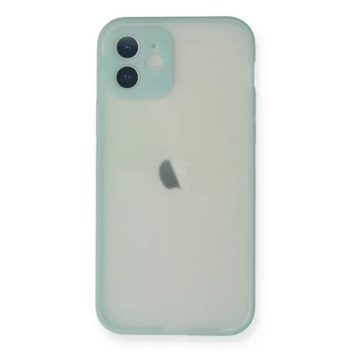 Mey İthalat®   iPhone 11 Pro Max Kılıf Montreal Silikon Kapak - Turkuaz
