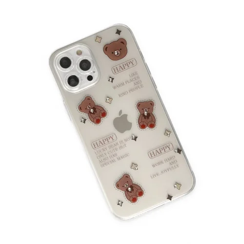 Mey İthalat®  iPhone 12 Pro Kılıf Lucky Silikon - Lucky 1