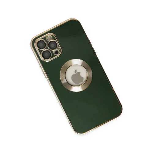 Mey İthalat®  iPhone 12 Pro Max Kılıf Store Silikon - Yeşil