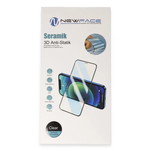 Mey İthalat®   iPhone 13 3D Antistatik Seramik Nano Ekran Koruyucu