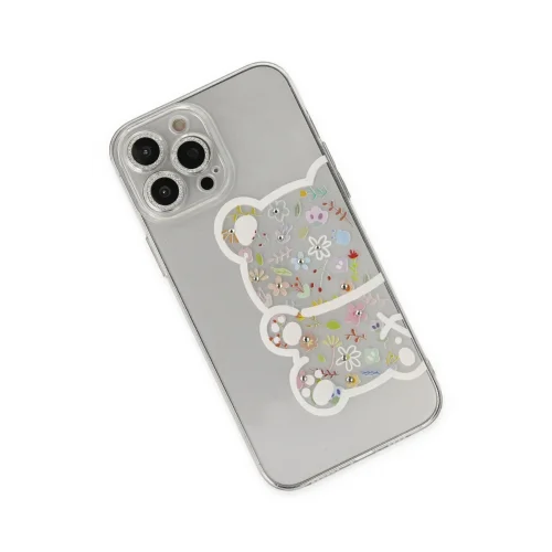 Mey İthalat®  iPhone 13 Pro Max Kılıf Lucky Silikon - Lucky 4