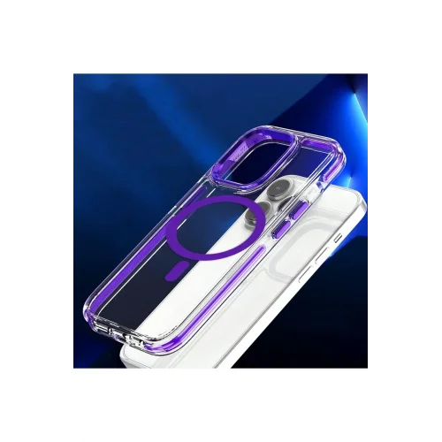 Mey İthalat®  iPhone 14 Pro Bella Magsafe Kapak - Siyah