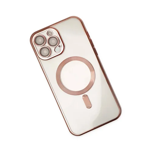Mey İthalat®   iPhone 14 Pro Kılıf Kross Magneticsafe Kapak - Rose