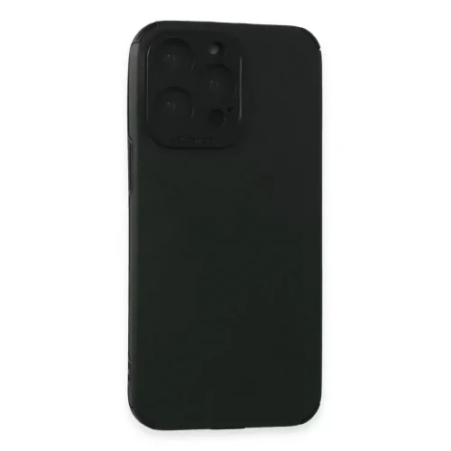 Mey İthalat®   iPhone 15 Pro Max Kılıf Loop Deri Silikon - Yeşil