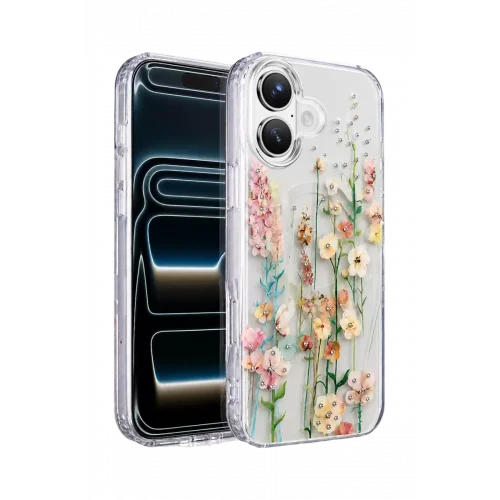 Mey İthalat®   iPhone 17 Desina Magsafe Kapak - Desen 1