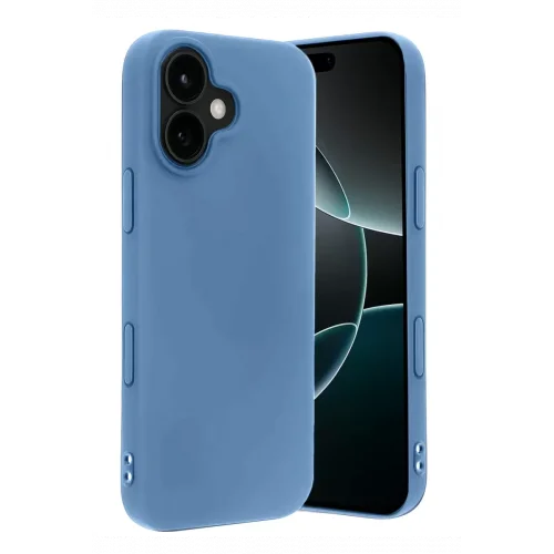 Mey İthalat®   iPhone 17 First Silikon - Mavi