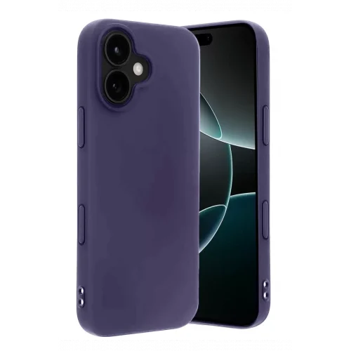 Mey İthalat®   iPhone 17 First Silikon - Mürdüm