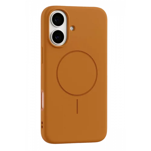 Mey İthalat®   iPhone 17 Jully Magsafe Kapak - Turuncu