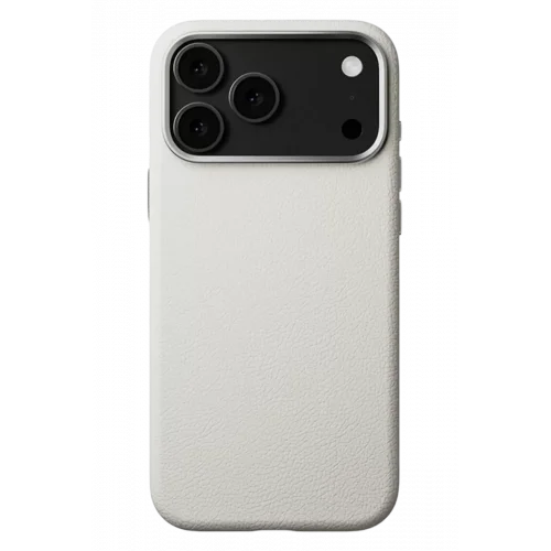 Mey İthalat®   iPhone 17 Pro Max Wonder Deri Magsafe Kapak - Beyaz