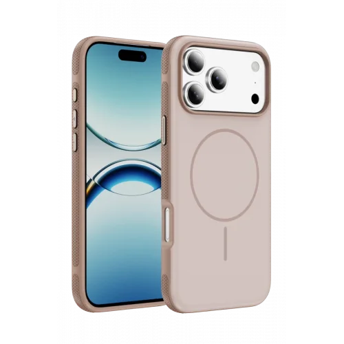 Mey İthalat®   iPhone 17 Pro Neksa Magsafe Kapak - Rose
