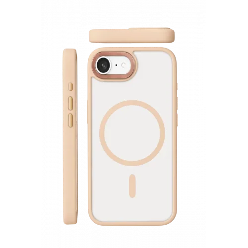 Mey İthalat® iPhone 17E Terea Magsafe Kapak - Pembe
