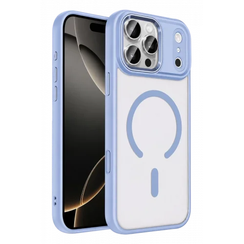 Mey İthalat®   iPhone 18 Pro Max Terea Magsafe Kapak - Sierra Blue