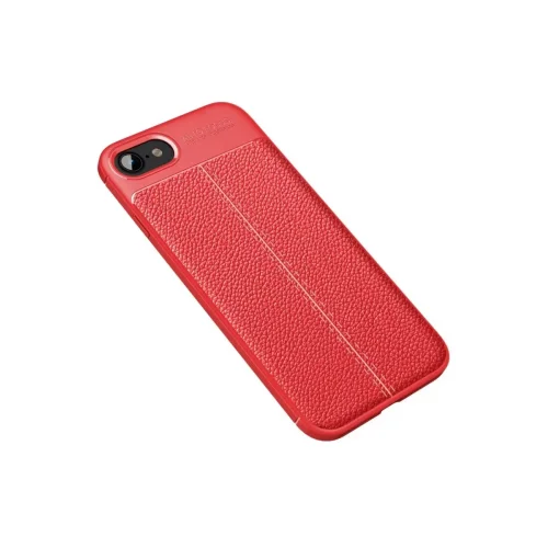 Mey İthalat®   iPhone 7 Kılıf Auto Focus Kapak - Kırmızı