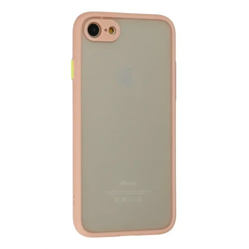 Mey İthalat®   iPhone 7 Kılıf Montreal Silikon Kapak - Pembe