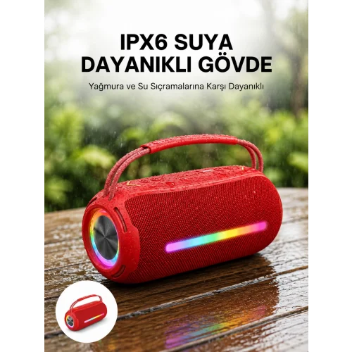 Mey İthalat® IPX6 Suya Dayanıklı Açık Hava Hoparlörü