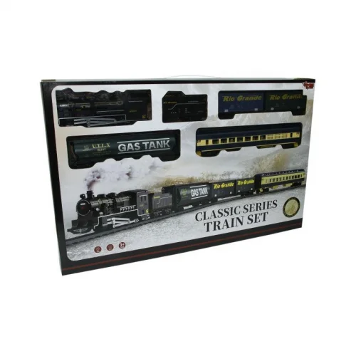 Mey İthalat® IŞIKLI VE SESLİ 33 PCS CLİC TREN -VRD