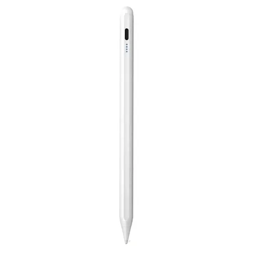 Mey İthalat®  K2260 IOS ve Android Uyumlu Universal Dokunmatik Stylus Kalem - Beyaz