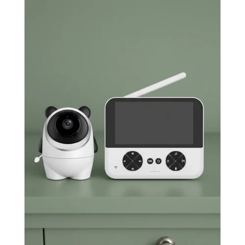 Mey İthalat® Kablosuz Bebek Kamera Sistemi Ninni ve Alarm Özellikli