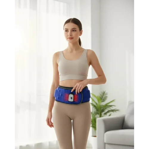 Mey İthalat® Karın Bel Masaj Kemeri 5 Motorlu 20 Mıknatıslı Fişli