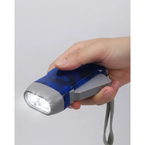 Mey İthalat® Kendiliğinden Şarjlı El Feneri 3 LED Enerjisiz Çalışan Pratik Tasarım