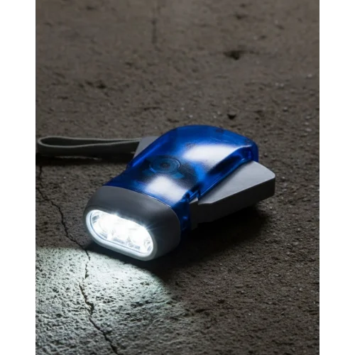 Mey İthalat® Kendiliğinden Şarjlı El Feneri Pilsiz Çalışan 3 LED Acil Durum Feneri