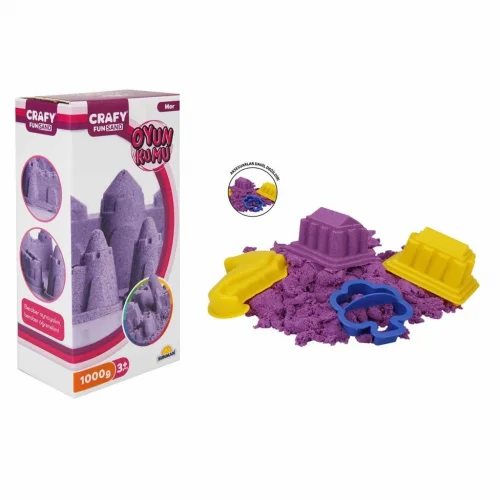 Mey İthalat® Kinetik Kum 1000 g Mor