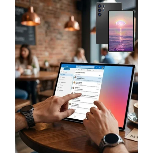 Mey İthalat® Klavyeli Android Tablet 1TB Hafıza 16GB RAM Kalem ve Kılıf Hediyeli