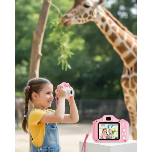 Mey İthalat® Kompakt Mini Kamera HD Video Çekim ve Fotoğraf Modlu Şarj Edilebilir Kayıt Cihazı