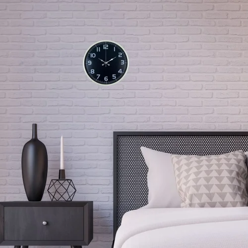 Mey İthalat® Krem 36 Cm Standart Duvar Saati