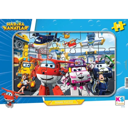 Mey İthalat® Ks Games 24 Parça Harika Kanatlar Frame  Puzzle