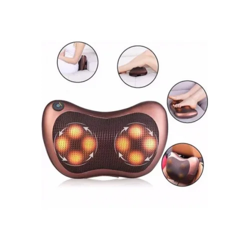 Mey İthalat® Masaj Aleti Yastığı Ovmalı Yastık Çift Motorlu