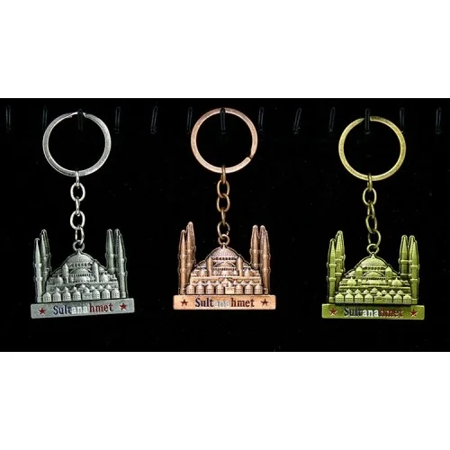 Mey İthalat® Metal Sultanahmet Anahtarlık