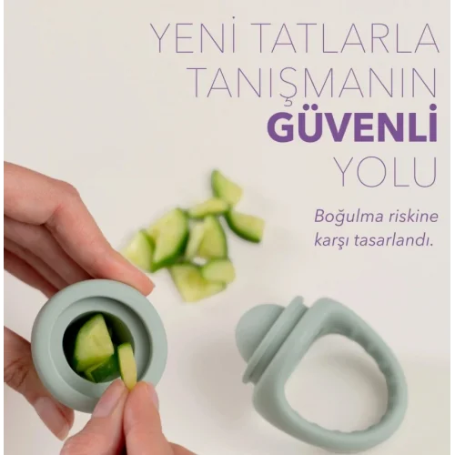 Mey İthalat® Meyve Sebze Gıda Emziği Mint