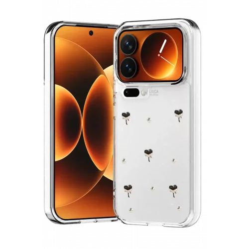 Mey İthalat®   Mi 17 Pro Max Fiyonk Desenli Kapak - Desen 1