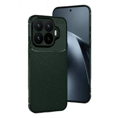 Mey İthalat®   Mi 17T Auto Focus Karbon Kapak - Koyu Yeşil
