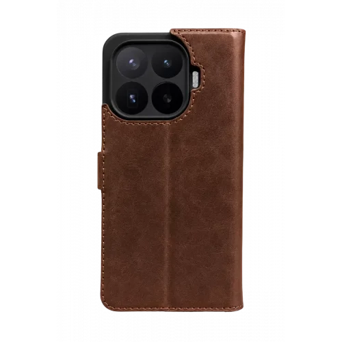 Mey İthalat®   Mi 17T Pro Trend S Plus Kapaklı Kılıf - Taba