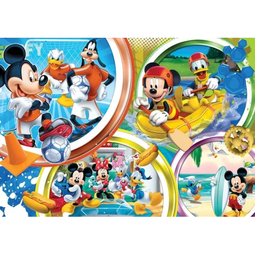 Mey İthalat®  Mickey Mouse Puzzle 200 Parça