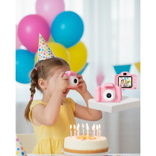 Mey İthalat® Mini Dijital Kamera HD Video Kayıt ve Fotoğraf Çekim Özellikli USB Şarjlı Taşınabilir Cihaz