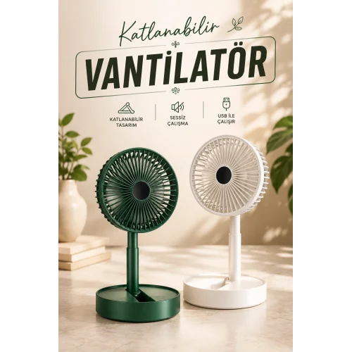 Mey İthalat® Mini Fan Soğutucu Telefon Tutucu Vantilatör