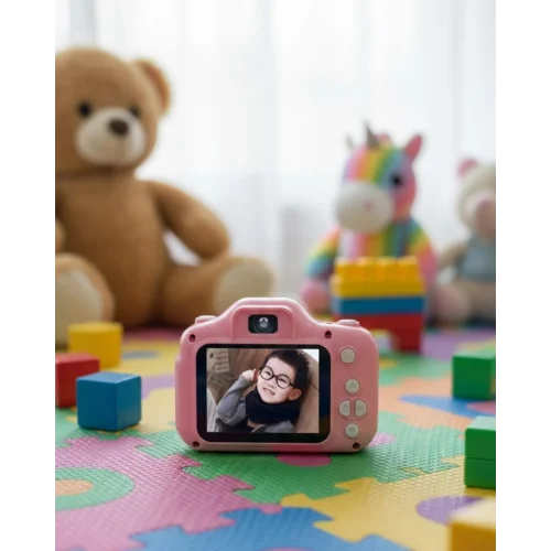 Mey İthalat® Mini HD Video Kamera Fotoğraf Çekimli Şarj Edilebilir Bataryalı Genişletilebilir Hafızalı