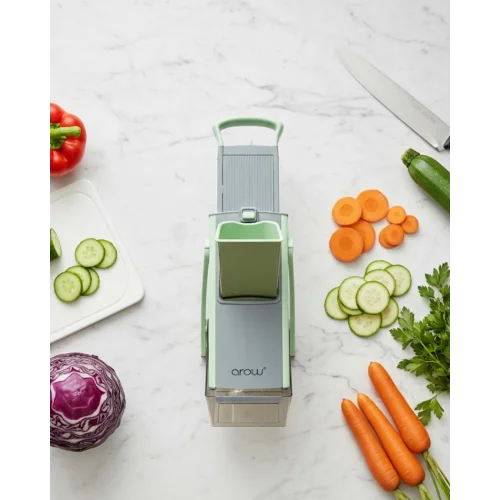 Mey İthalat® Modern Tasarımlı Çelik El Rendesi ve Doğrayıcı