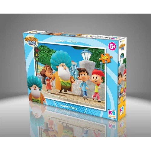 Mey İthalat® NAS 113  NASREDDİN HOCA PUZZLE 200 PRÇ -KS