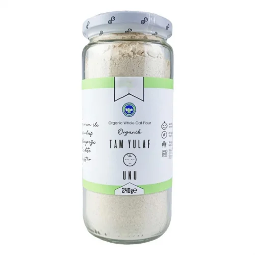 Mey İthalat® Natural Organik Tam Yulaf Unu 240gr